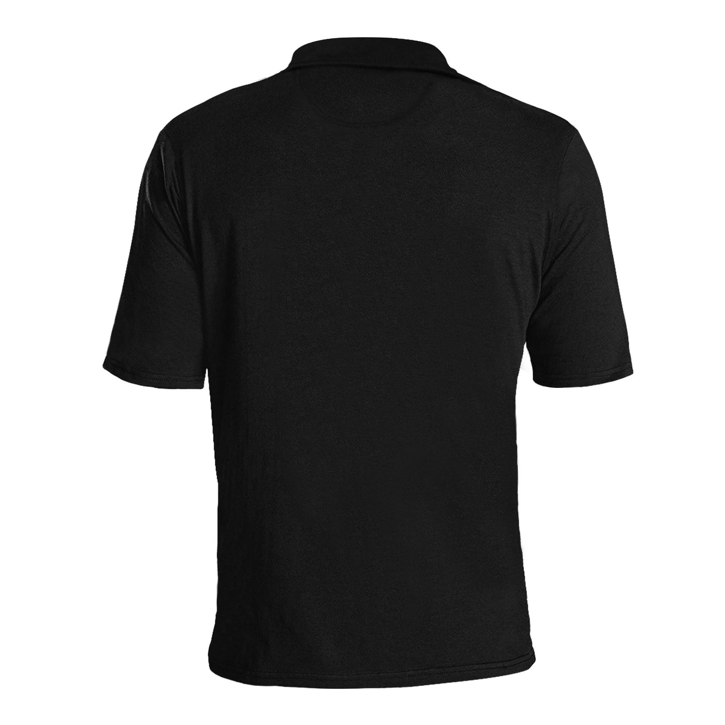 Men's All Over Print Polo Shirt (T55)