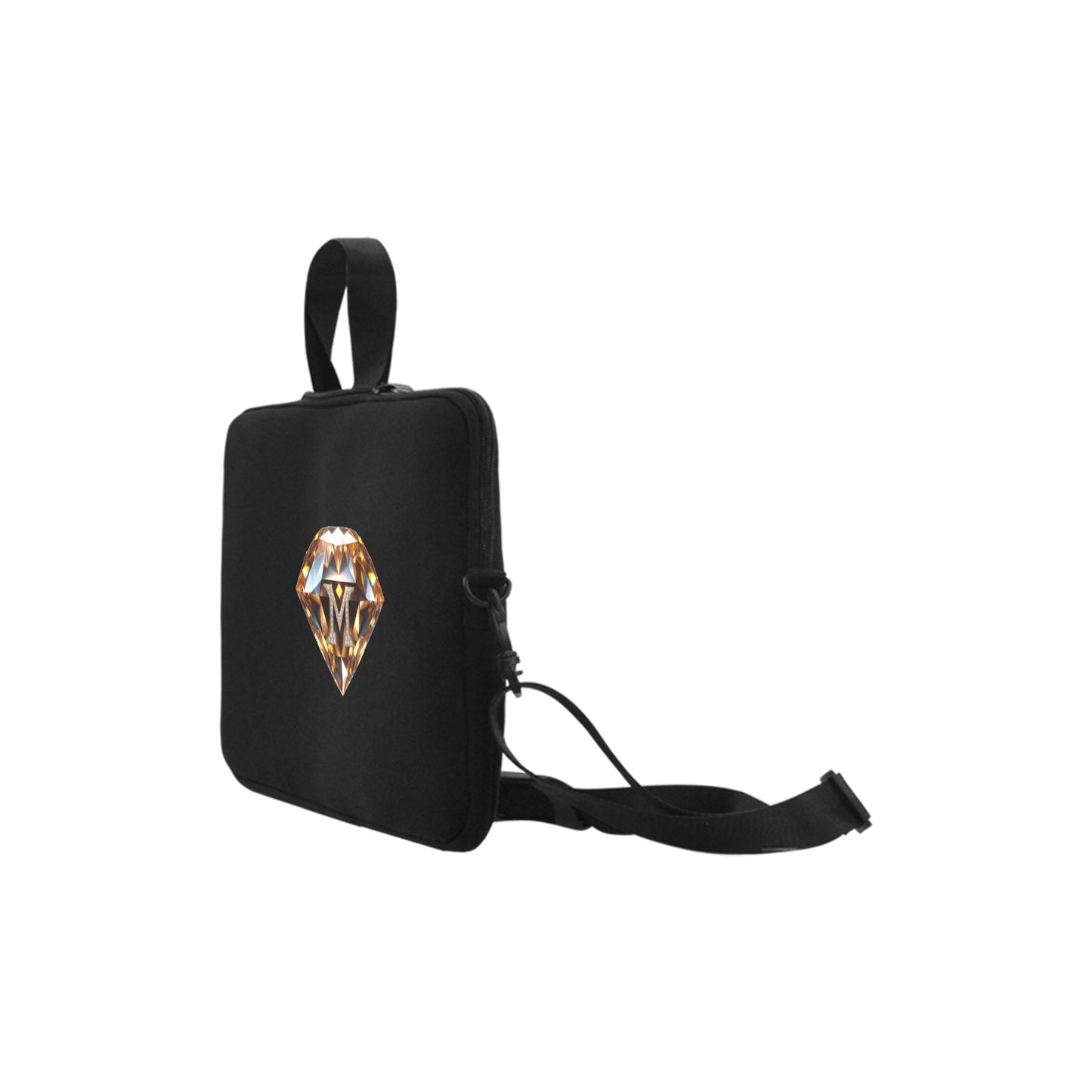 Black Mnaga Diamond Classic Sleeve for 10" Laptop