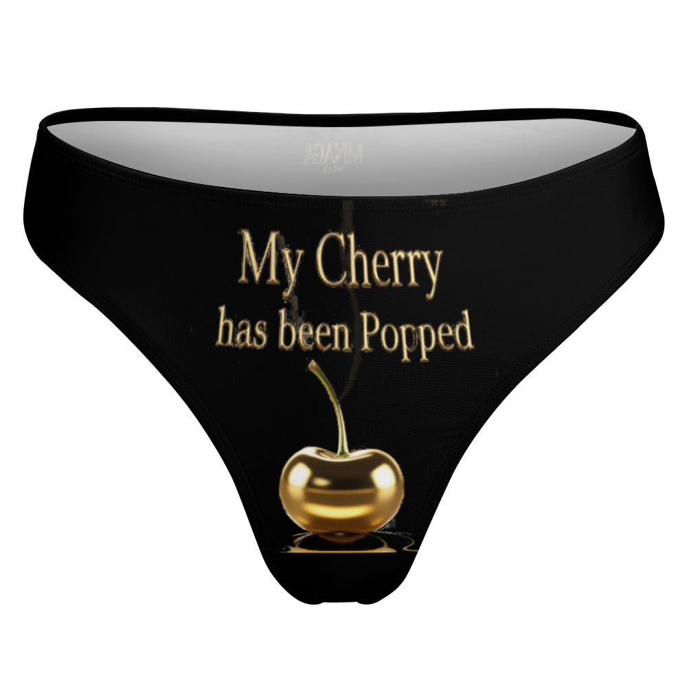 MNAFA CHERRY Women's High Quality Swimwear Thong