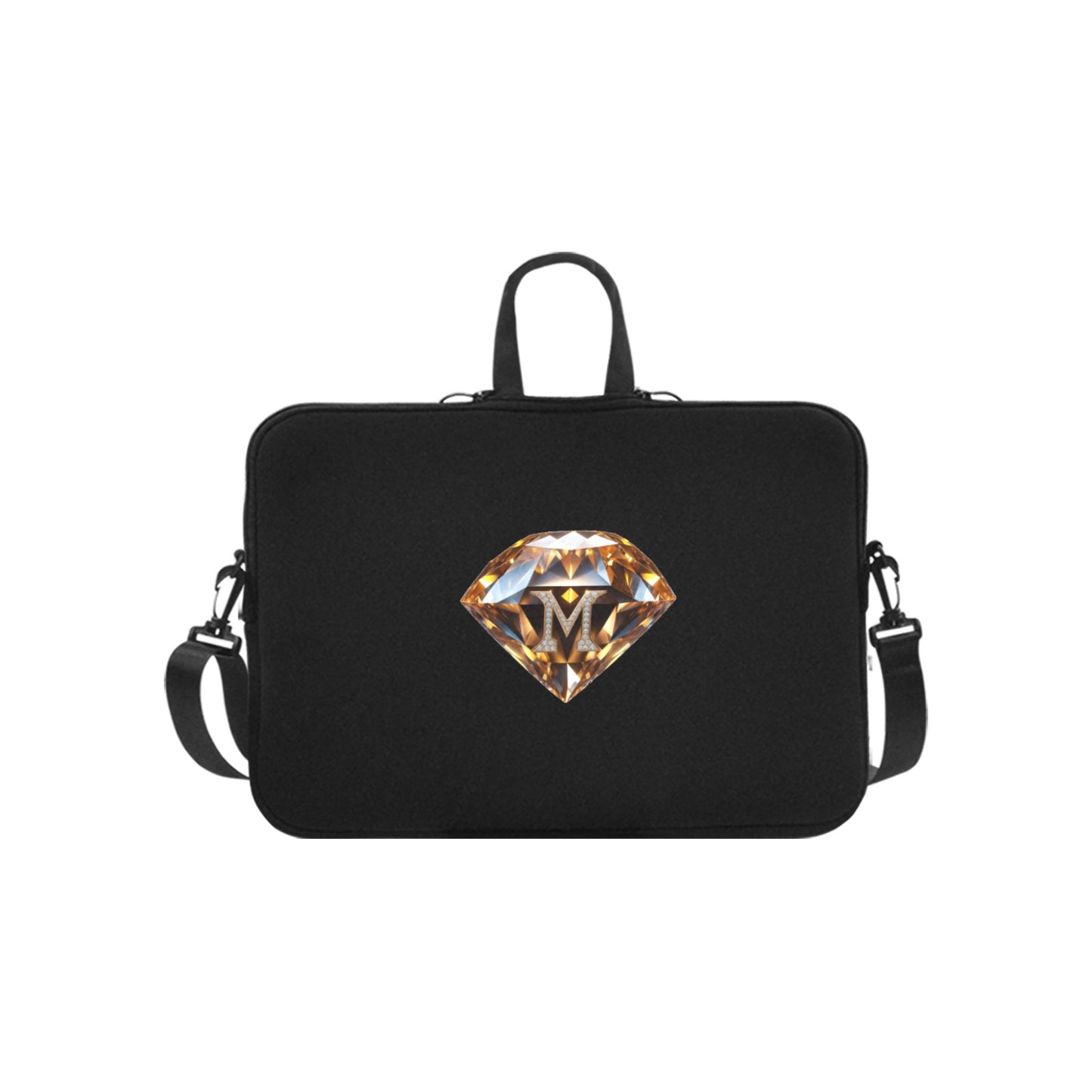 Black Mnaga Diamond Classic Sleeve for 10" Laptop