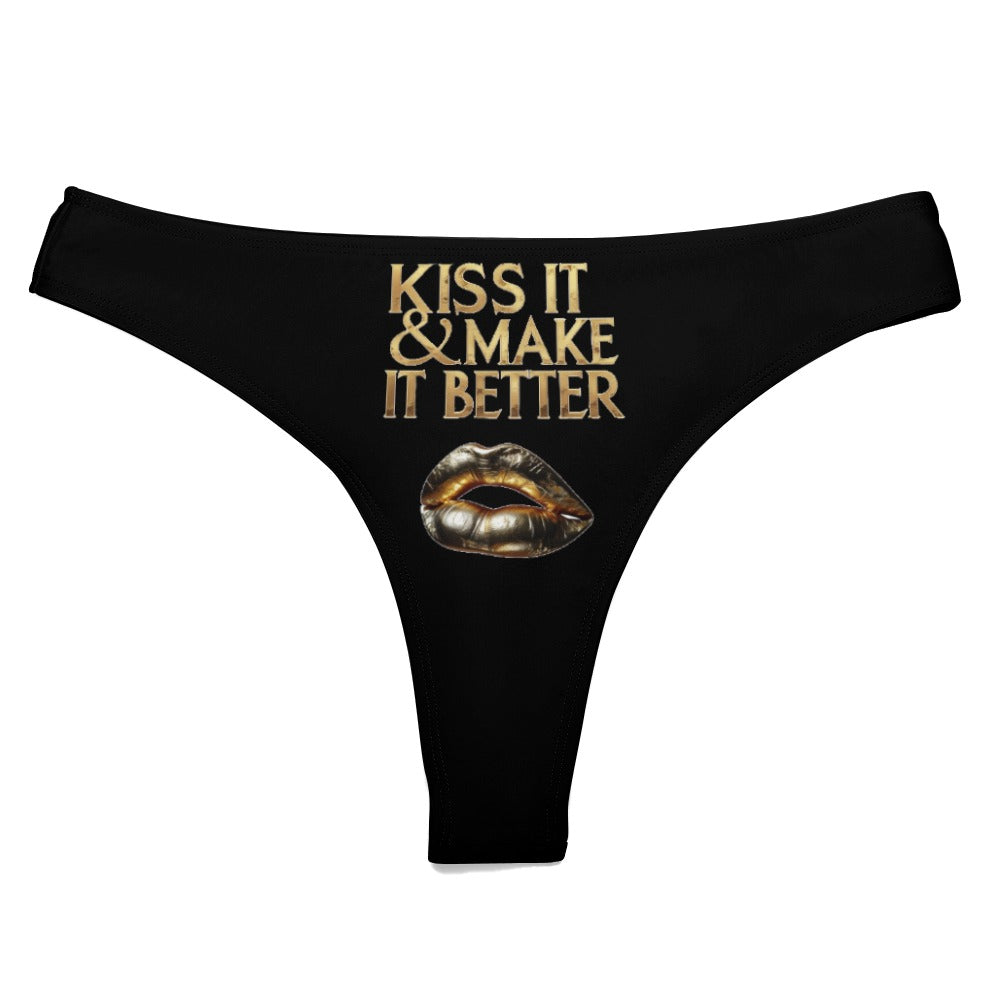 MNAGA KISS IT Women's High Quality Swimwear Thong