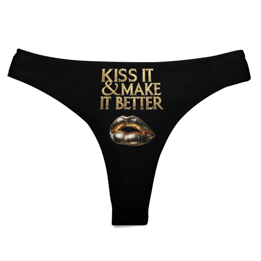 MNAGA KISS IT Women's High Quality Swimwear Thong
