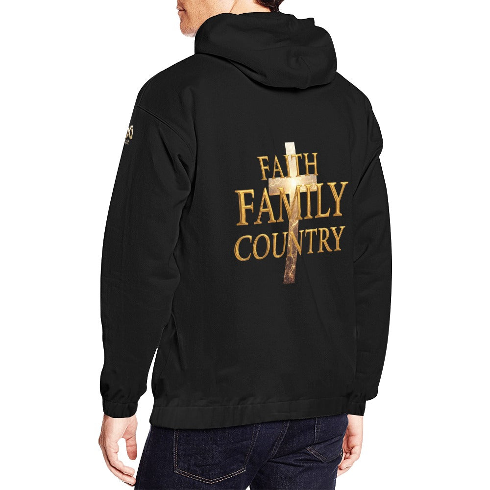 Men's  Faith Family Country Hoodie