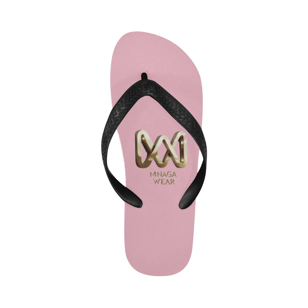 Pink MNAGA Wear Flip Flops