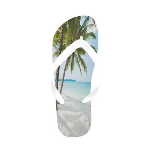 Palm Tree Flip Flops (For both Men and Women)
