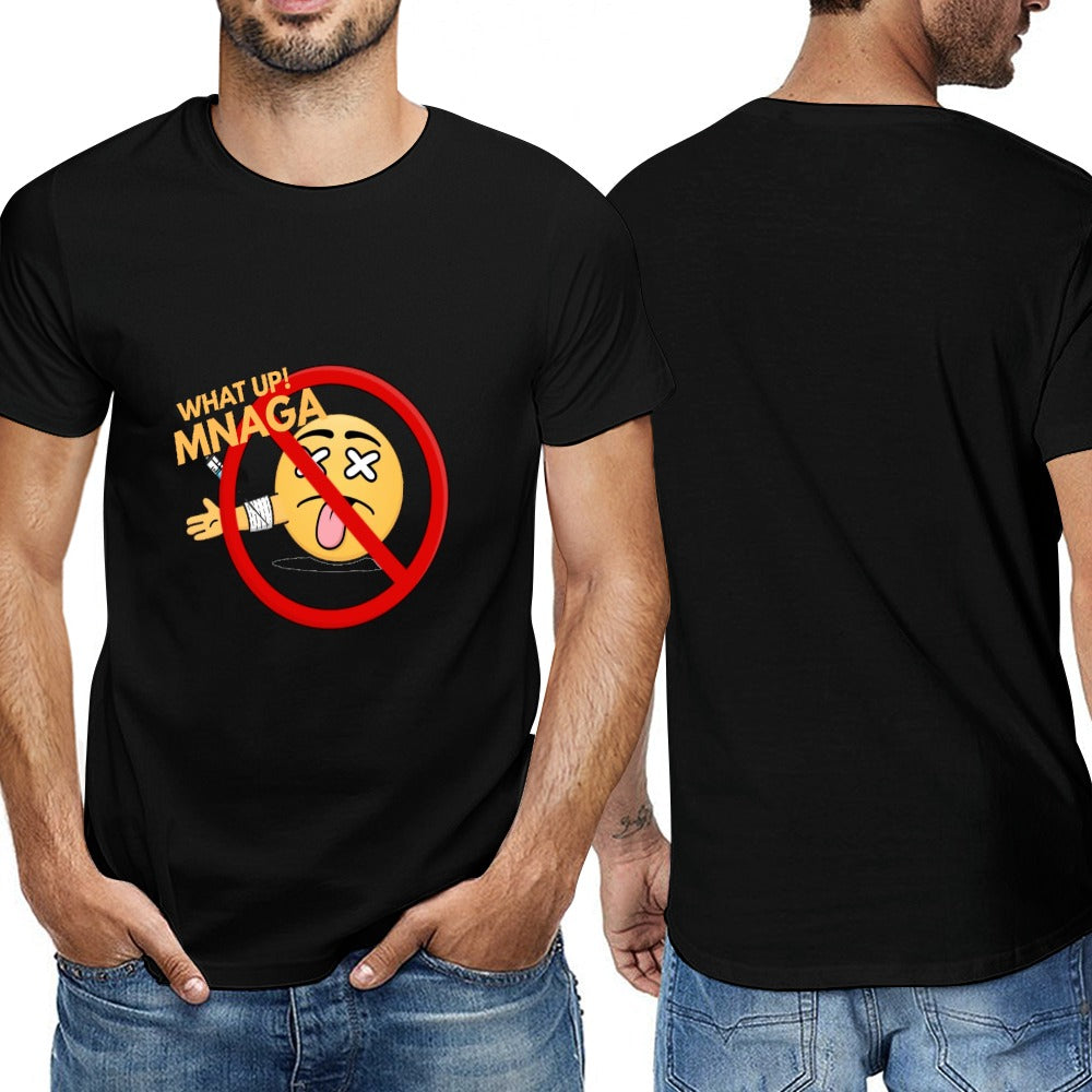 ANTI COVID Men's Short Sleeve T-shirt