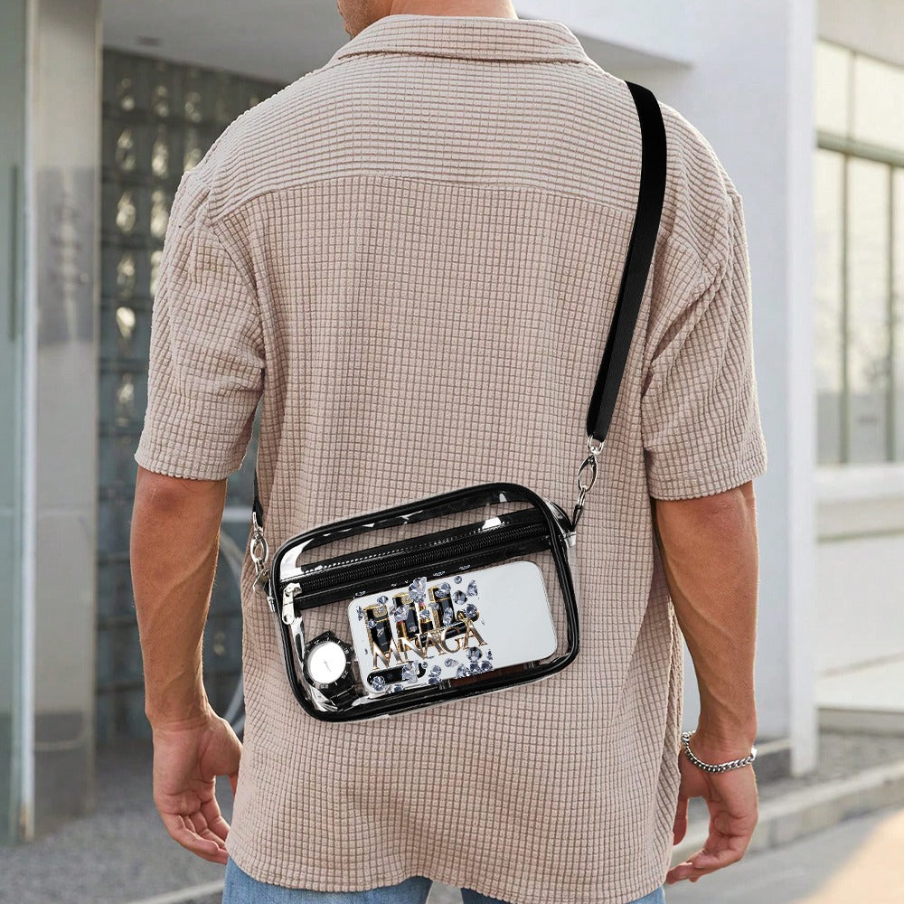 New Transparent MNAGA satchel Small