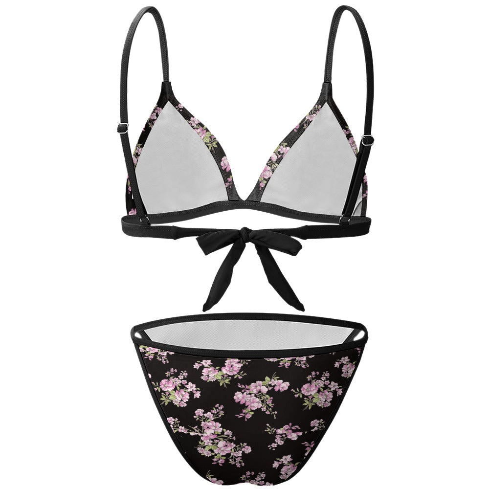 Floral Sexy Two Piece Bikini Swimsuit