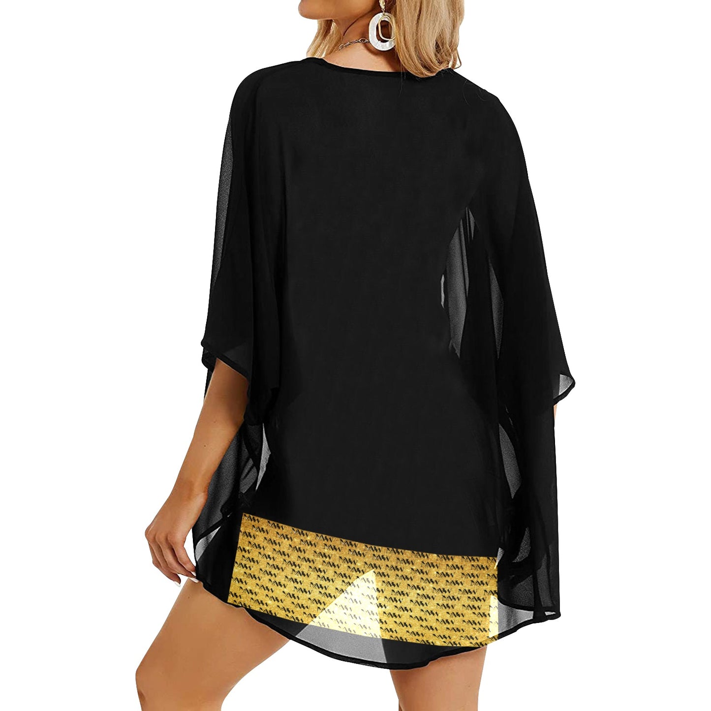 MNAGA Wear Women's Kimono Chiffon Cover Up (H51)