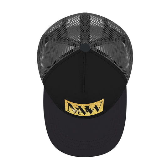 MW Black and Gold Baseball Cap
