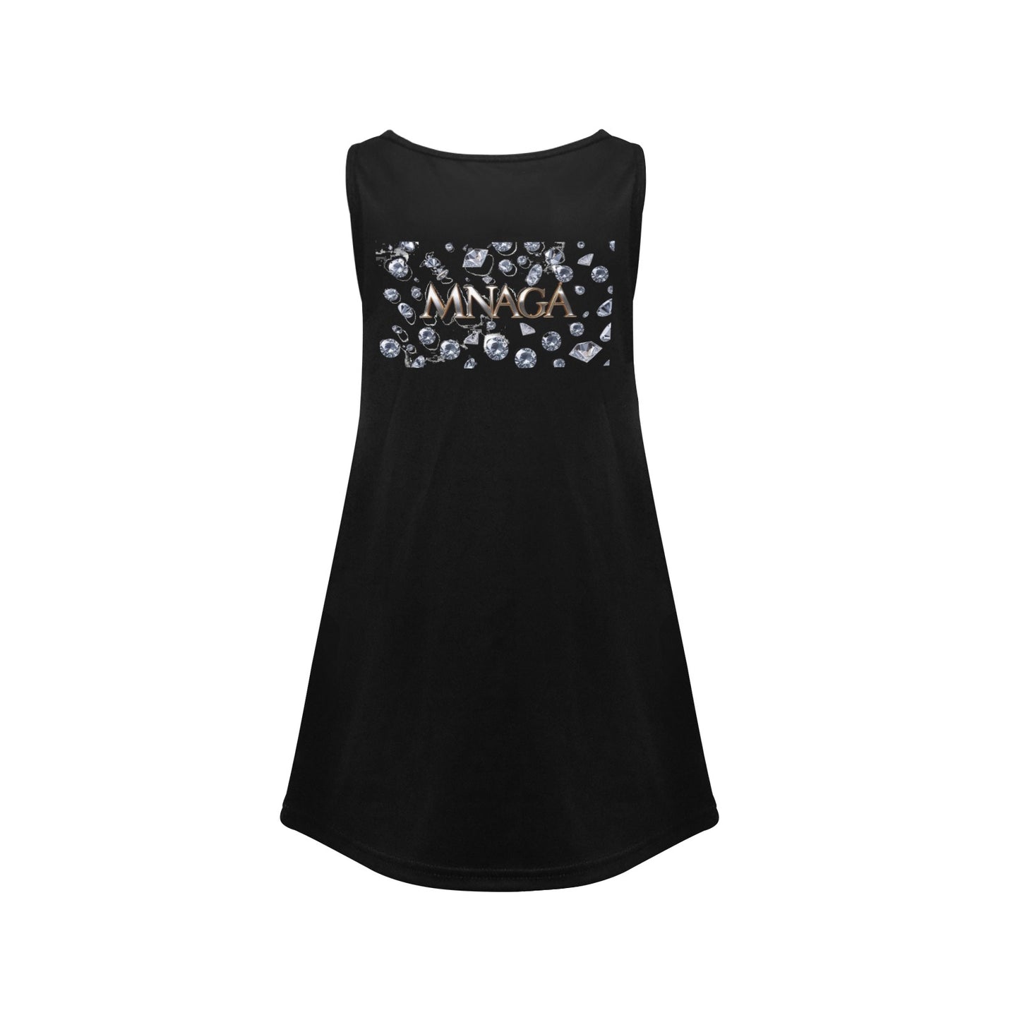 Girls' Mnaga Sleeveless Dress (D58)