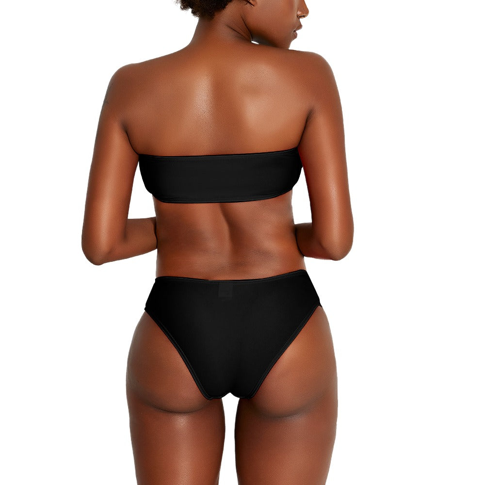 Gold M Ladies Two Piece Bikini Swimsuit