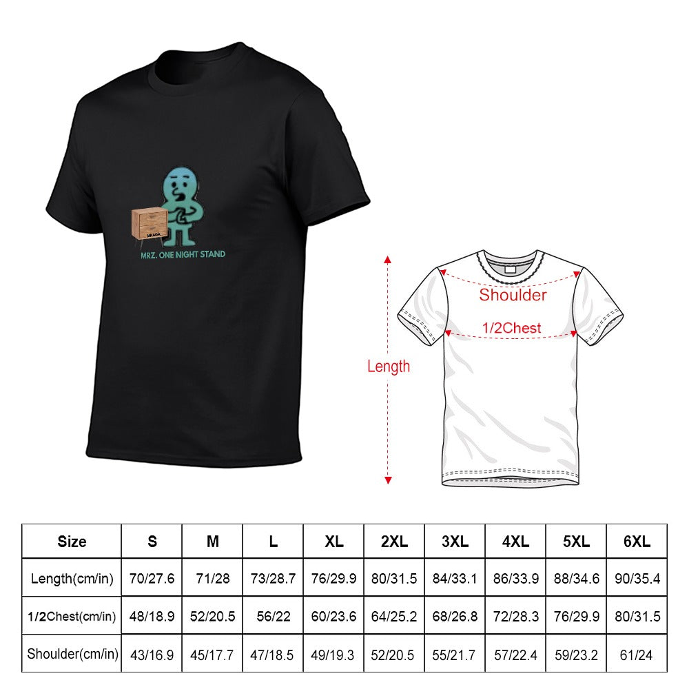 MZZFITZ One Night Stand Men's Short Sleeve T-shirt