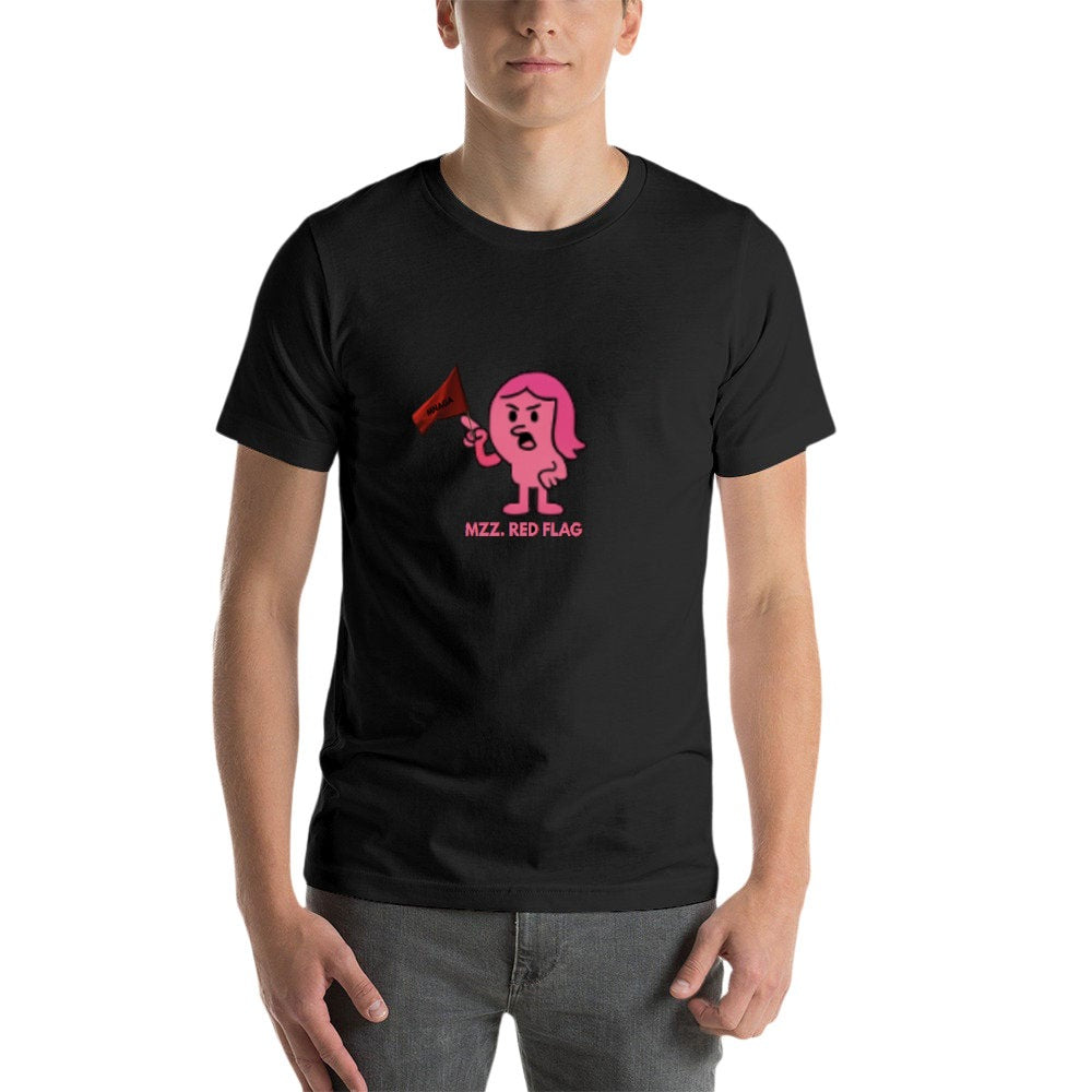 MZZFITZ Red Flag Men's Short Sleeve T-shirt