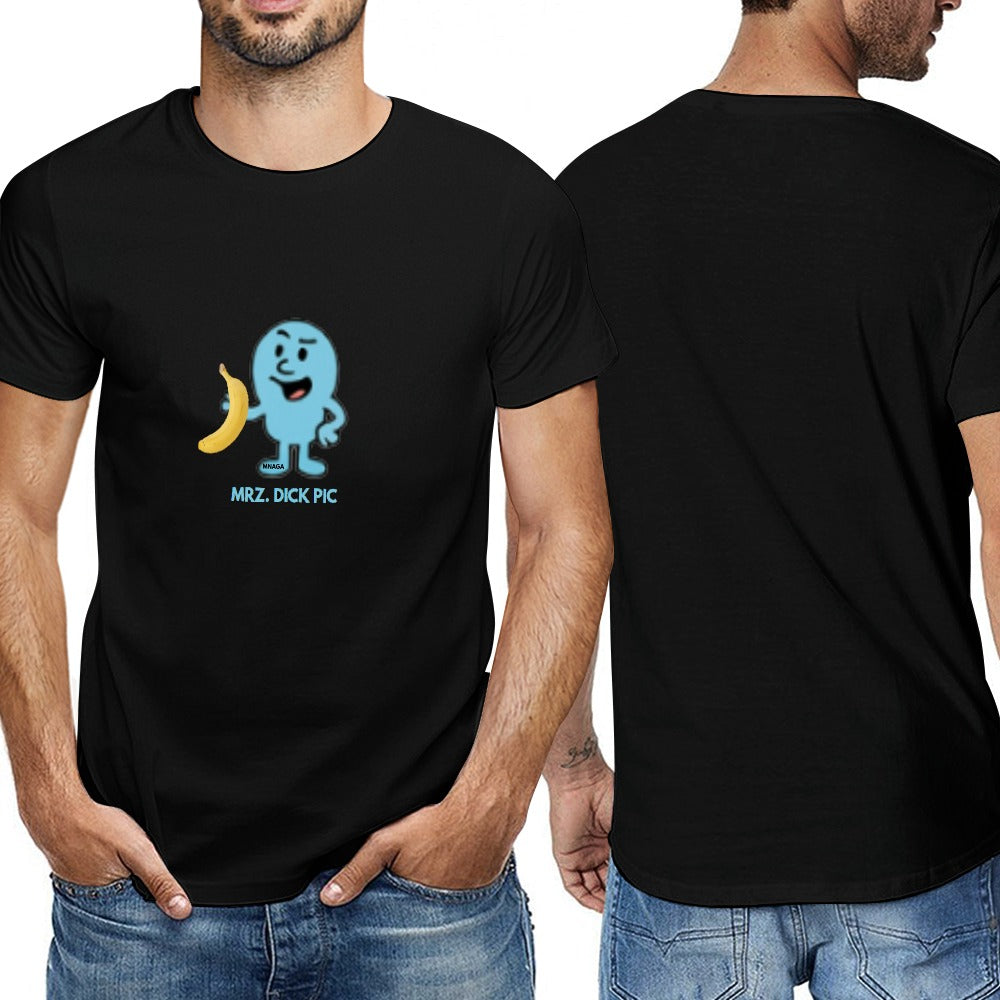 MZZFITZ Dick Pic Men's Short Sleeve T-shirt